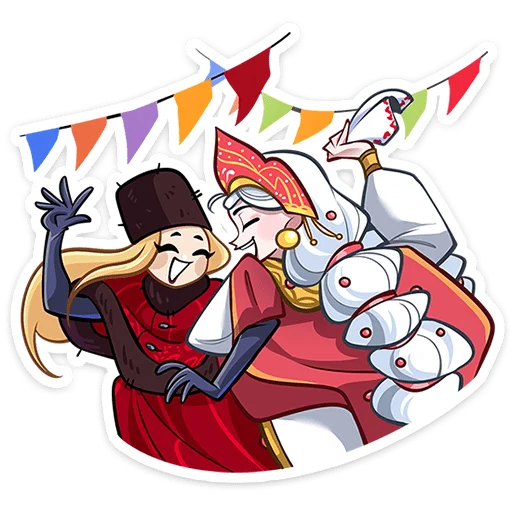 🌟 Стикер «Яснослава» для Telegram