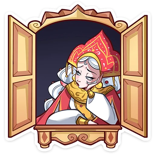 🌟 Стикер «Яснослава» для Telegram