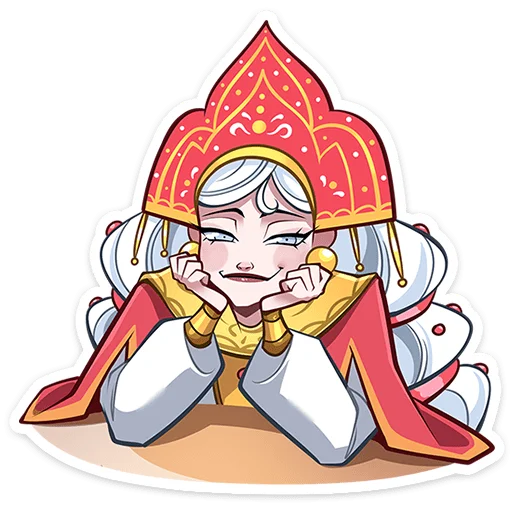 🌟 Стикер «Яснослава» для Telegram