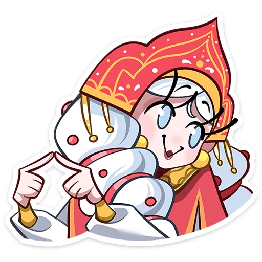 🌟 Стикер «Яснослава» для Telegram
