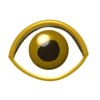 👁 Эмодзи «Золотые буквы и эмодзи» для Telegram