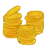 💰 Эмодзи «Золотые буквы и эмодзи» для Telegram
