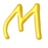 💛 Эмодзи «Золотые буквы и эмодзи» для Telegram