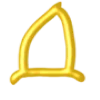 💛 Эмодзи «Золотые буквы и эмодзи» для Telegram