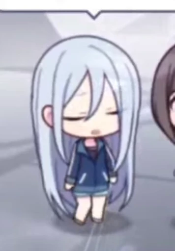😞 Стикер «секай чиби» для Telegram