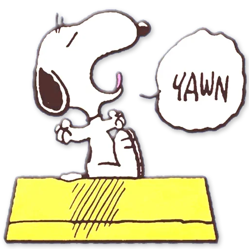 🐕 Стикер «Зевота» для Telegram