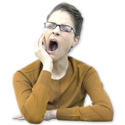 🤭 Стикер «Зевота» для Telegram