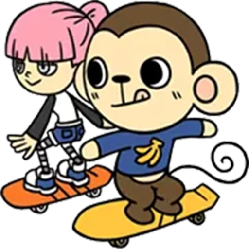 🏄 Стикер «yaya_monkey» для Telegram