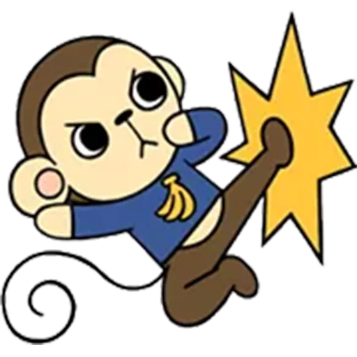 😤 Стикер «yaya_monkey» для Telegram