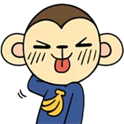 😚 Стикер «yaya_monkey» для Telegram