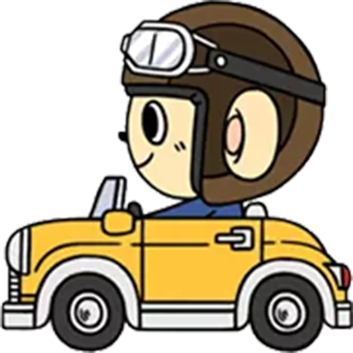 🚘 Стикер «yaya_monkey» для Telegram