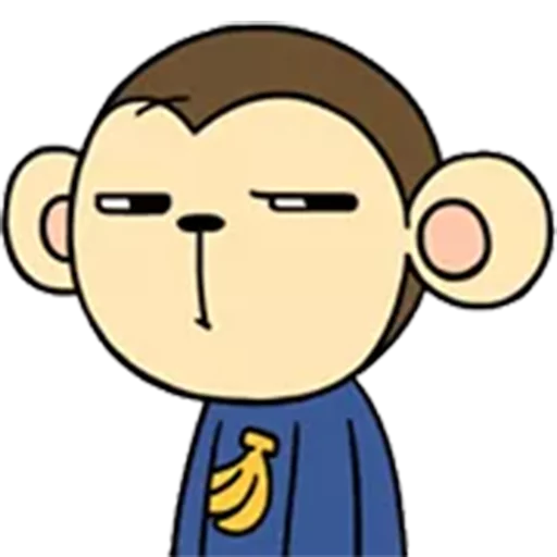 😒 Стикер «yaya_monkey» для Telegram