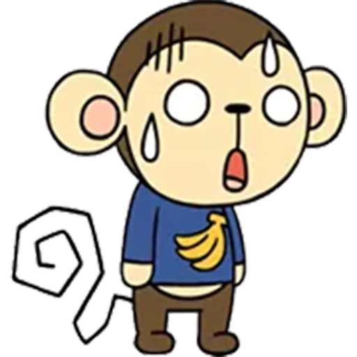 😱 Стикер «yaya_monkey» для Telegram