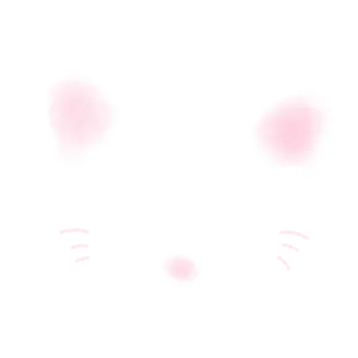 ❤ Стикер «₍ᐢ..ᐢ₎aww» для Telegram