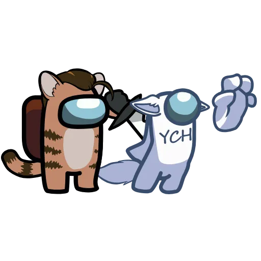 Стикерпак YCH для Telegram