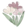 🥰 Эмодзи «Буквы и цветочки» для Telegram