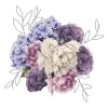 🥰 Эмодзи «Буквы и цветочки» для Telegram