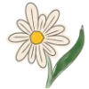 🥰 Эмодзи «Буквы и цветочки» для Telegram