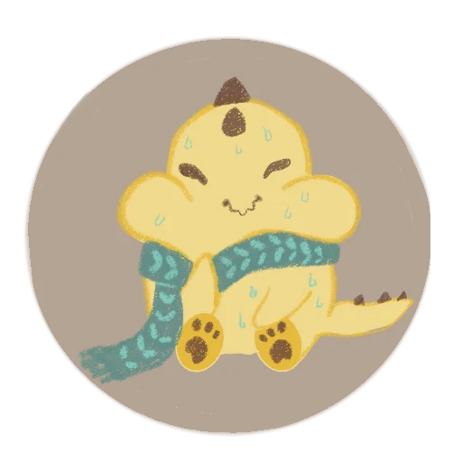 🥵 Стикер «New Dragon 2024» для Telegram