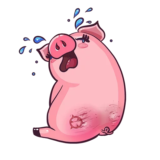 🐷 Стикер «Год Свиньи» для Telegram