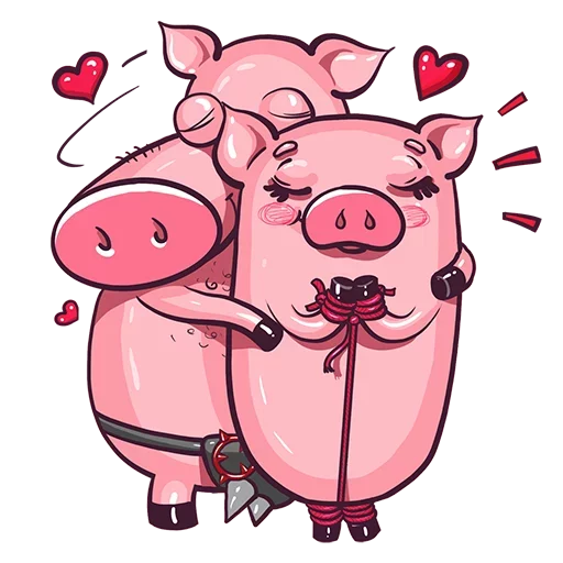 🐷 Стикер «Год Свиньи» для Telegram