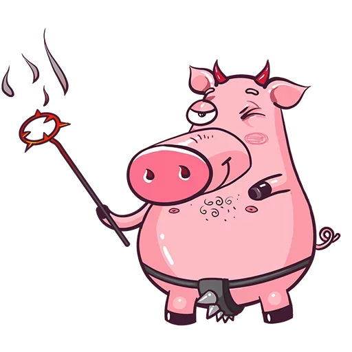 🐷 Стикер «Год Свиньи» для Telegram
