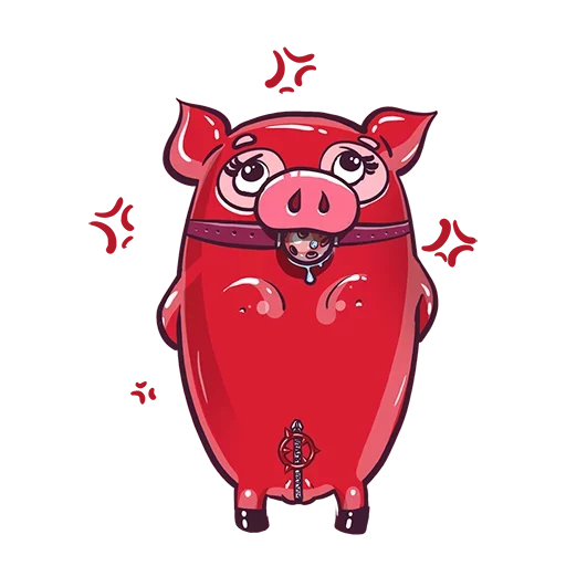 🐷 Стикер «Год Свиньи» для Telegram