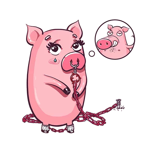 🐷 Стикер «Год Свиньи» для Telegram