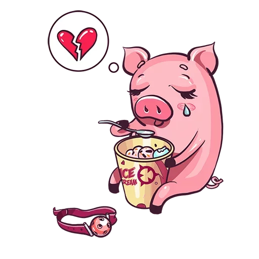 🐷 Стикер «Год Свиньи» для Telegram