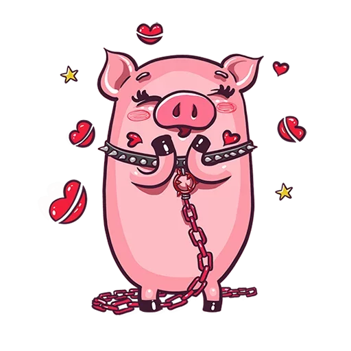 🐷 Стикер «Год Свиньи» для Telegram