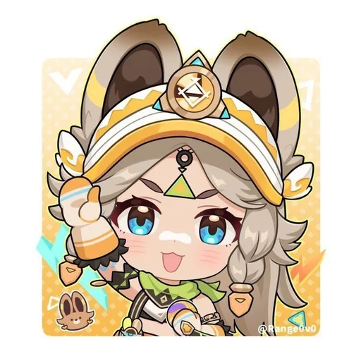🧶 Стикер «Yeasty Apricot Shrimp» для Telegram