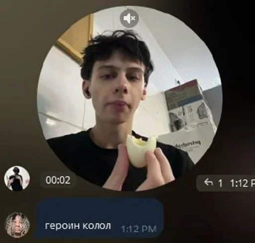 🌟 Стикер «умирание» для Telegram