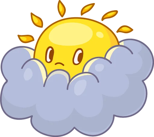 ⛅ Стикер «Ебучий вк» для Telegram