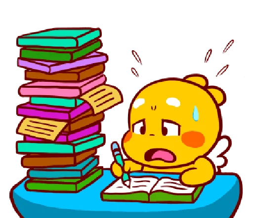 😪 Стикер «QooBee "OFFICE"» для Telegram