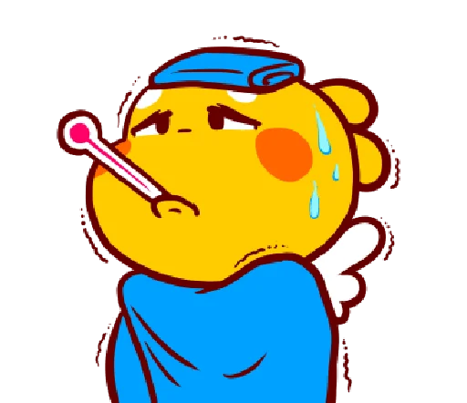 🤒 Стикер «QooBee "OFFICE"» для Telegram