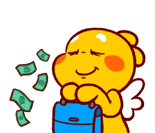 ☺️ Стикер «QooBee "OFFICE"» для Telegram