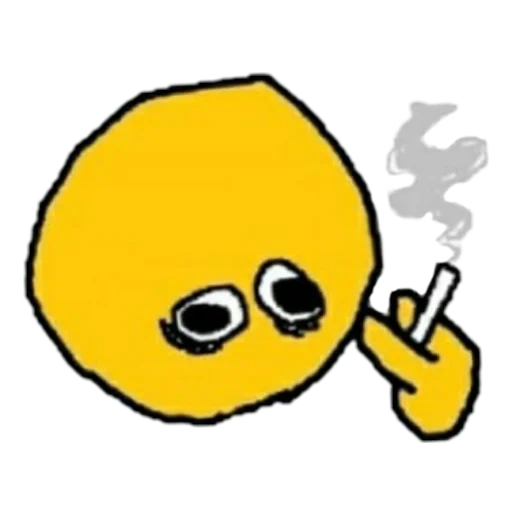 🚬 Стикер «жёлтые ебала пнг» для Telegram