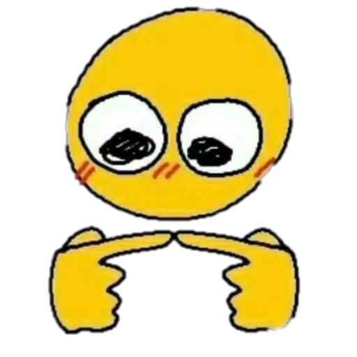🥺 Стикер «жёлтые ебала пнг» для Telegram