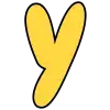 Стикер 25 Yellow #color #yellow #status
