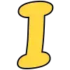 Стикер 9 Yellow #color #yellow #status