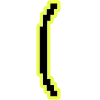 🔸 Эмодзи «Yellow black font» для Telegram