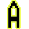 🔸 Эмодзи «Yellow black font» для Telegram