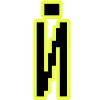 🔸 Эмодзи «Yellow black font» для Telegram