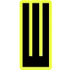 🔸 Эмодзи «Yellow black font» для Telegram