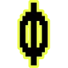 🔸 Эмодзи «Yellow black font» для Telegram