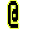 🔸 Эмодзи «Yellow black font» для Telegram