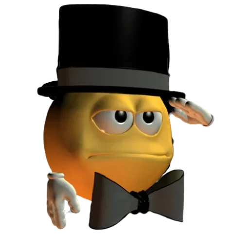 🎩 Стикер «Yellow Boi» для Telegram