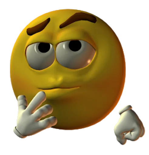 🤔 Стикер «Yellow Boi» для Telegram