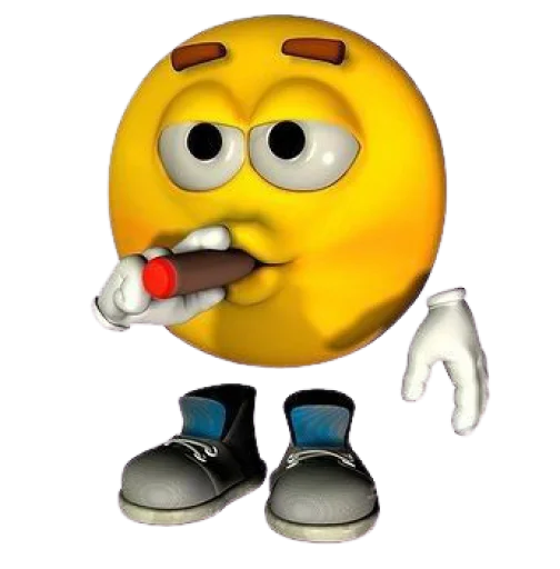 🚬 Стикер «Yellow Boi» для Telegram