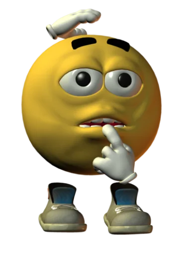 🤔 Стикер «Yellow Boi» для Telegram